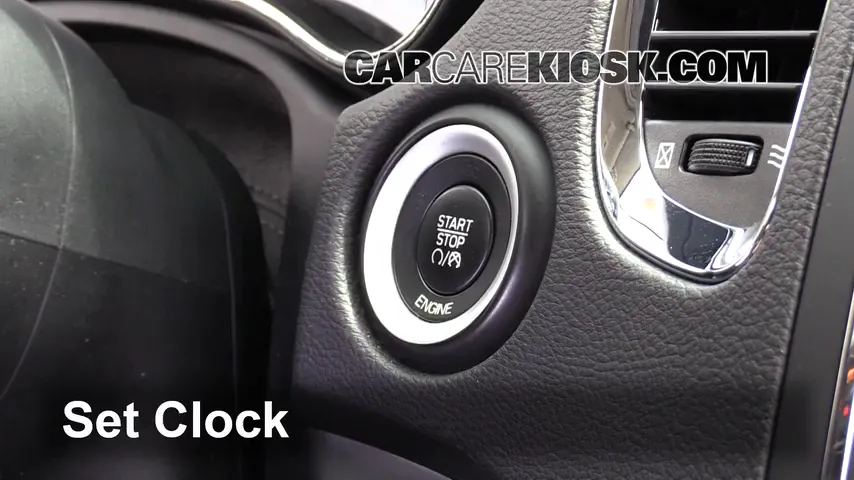 2014 Dodge Durango SXT 3.6L V6 FlexFuel Horloge
